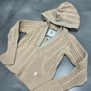 Vintage GAP Kids Hooded Knit Sweater